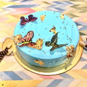 Chocolate Truffle Butterfly Cake